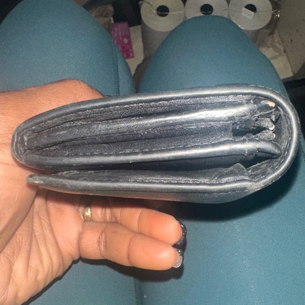 Coach Midnight Leather Clutch - Picture 10 of 11